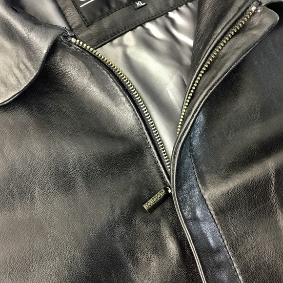 NWOT, Men’s Colleizone SA Leather Jacket - Picture 7 of 8
